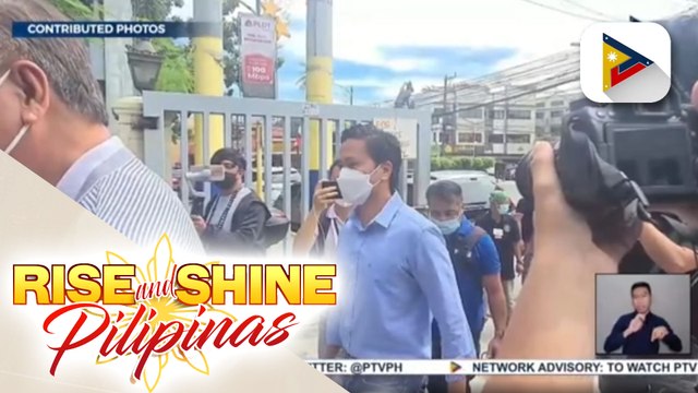 Jose Antonio Sanvicente, nagsumite ng counter-affidavit sa Mandaluyong prosecutor's office