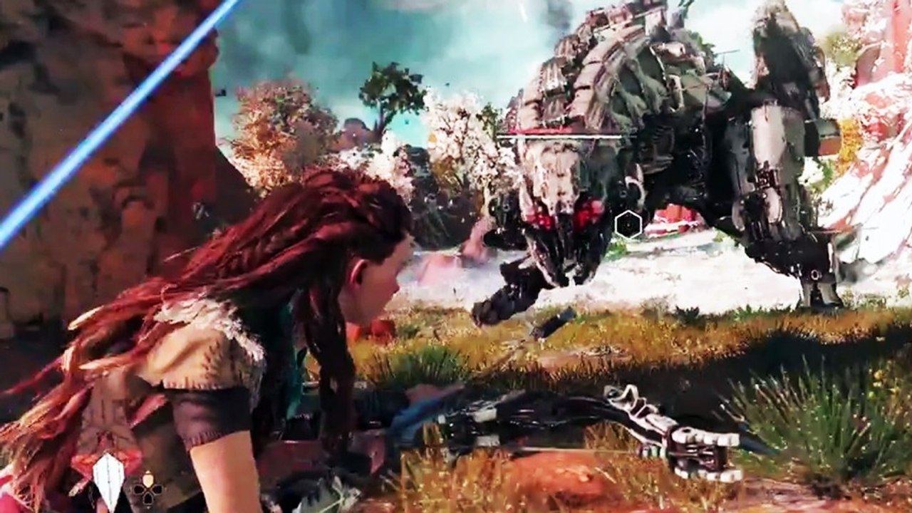 Horizon: Zero Dawn - 8 Minuten Gameplay mit Jagd, Stealth & Kampf