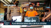 Terekam CCTV! Rumah Mewah di Surabaya Dibobol Maling, Uang Puluhan Juta Rupiah Raib