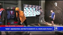 Nike anuncia su salida definitiva del mercado ruso por ataques  a Ucrania