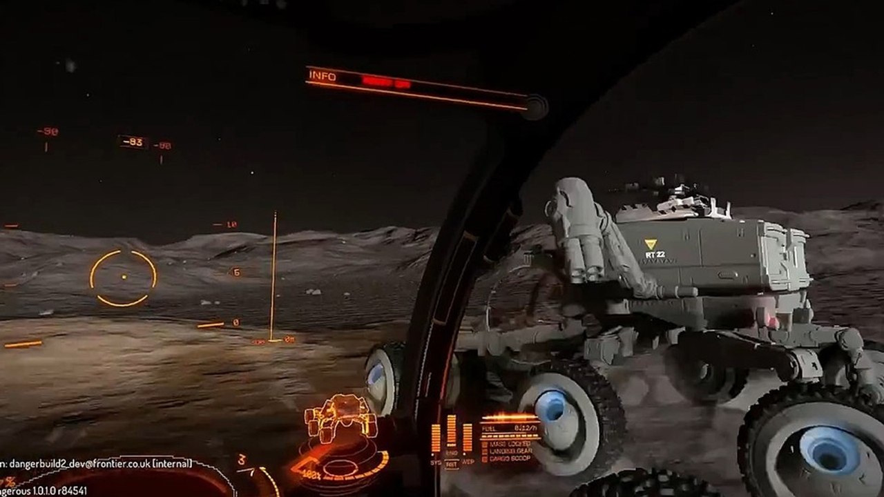 Elite: Dangerous - Horizons - Gameplay-Video aus dem SRV (Surface Recon Vehicle)