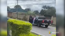 tn7-Video- Hombre intenta evitar que lo roben su carro y casi lo atropellan-230622