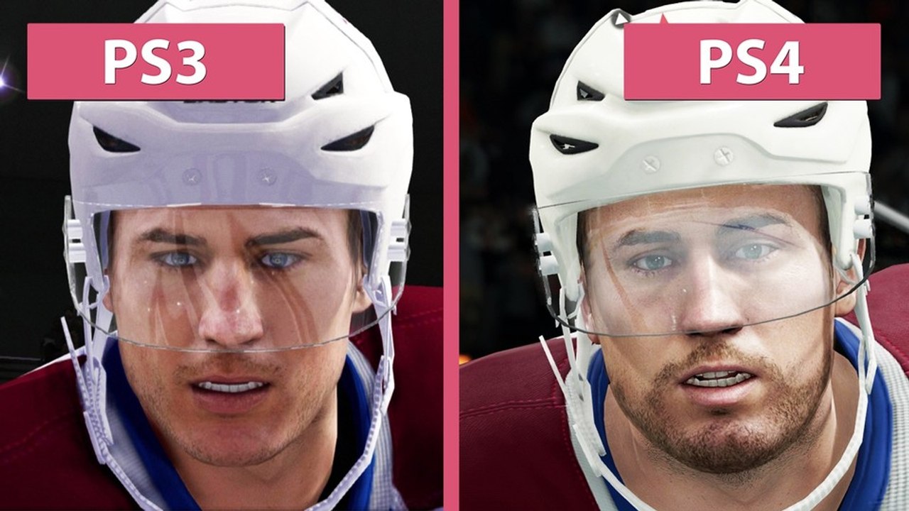 NHL 16 - NHL 16 auf PS4 und NHL Legacy Edition auf PS3 im Grafikvergleich