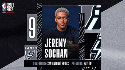 2022 NBA Draft Pick 9 | Jeremy Sochan