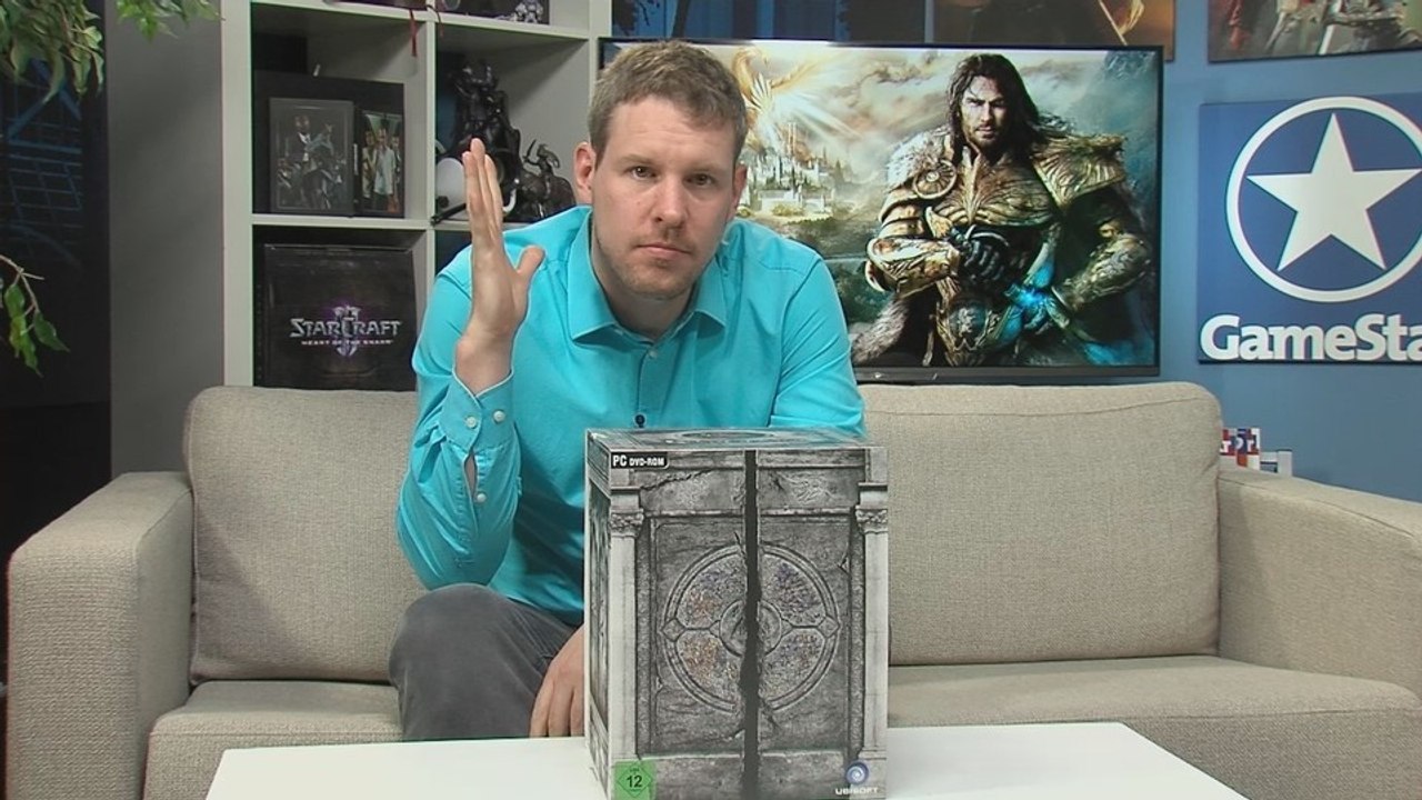 Unboxing: Might & Magic Heroes 7 Collector's Edition - Mit Tarot-Karten für die Kneipe