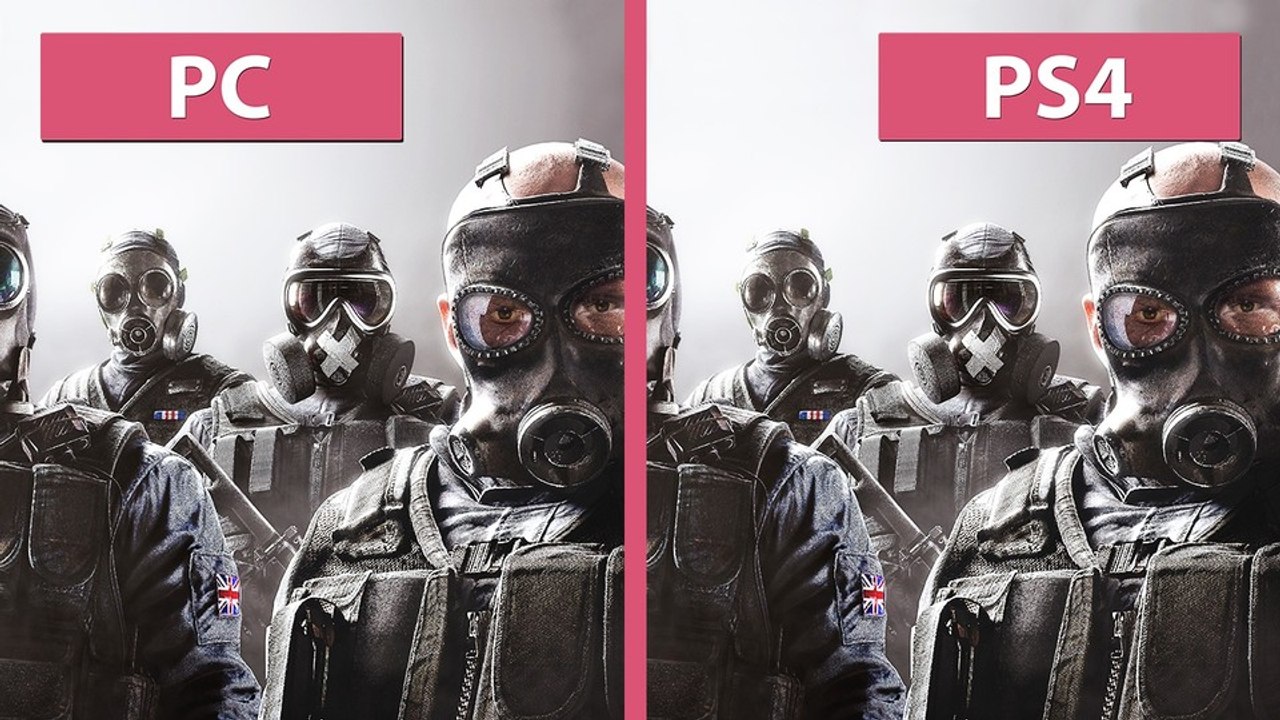 Rainbow Six: Siege - PC gegen PS4 im Grafikvergleich