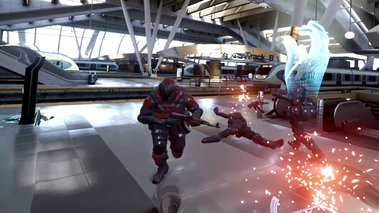 Bullet Train - 2D-Trailer der Oculus-VR-Demo von Epic