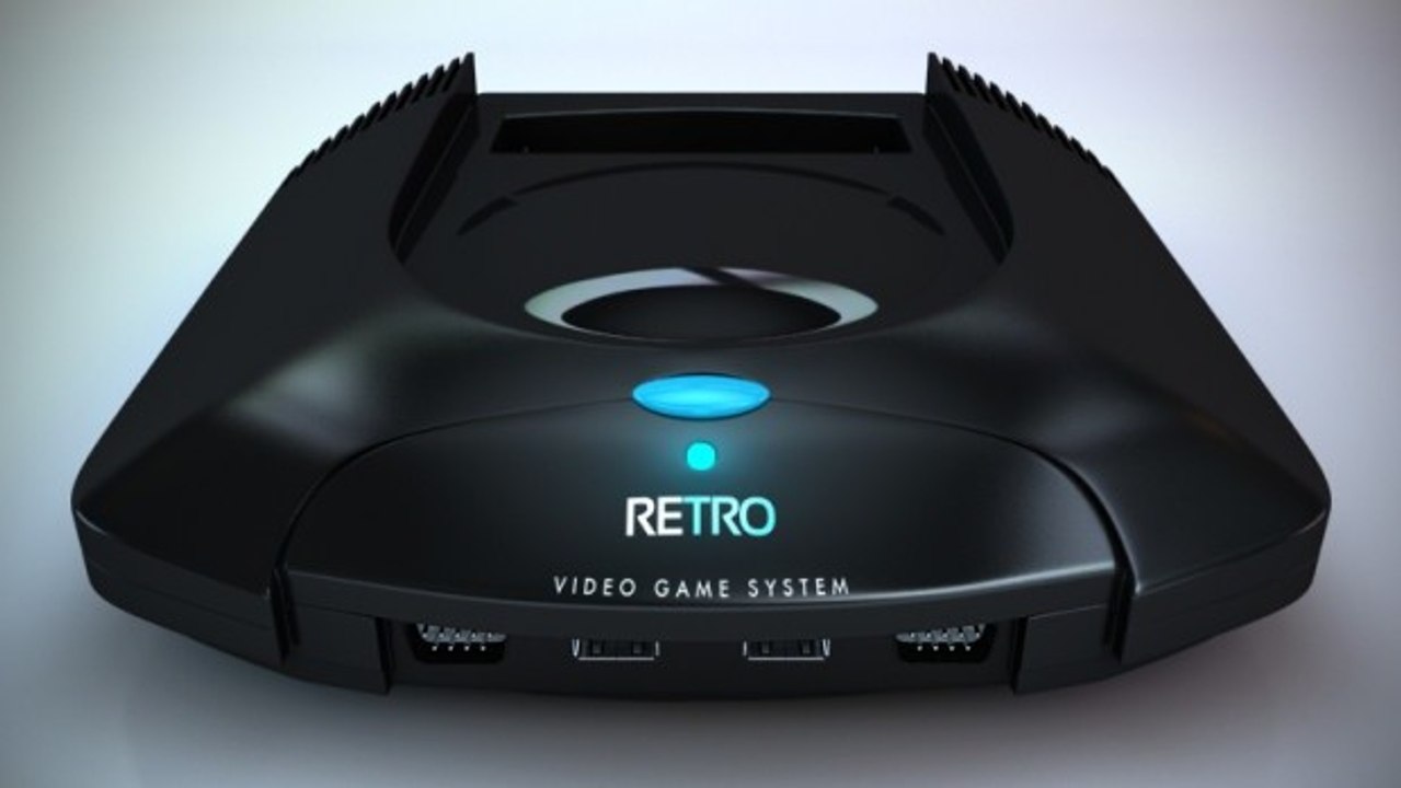 Retro Video Game System - Video stellt Retro-Konsole und erste Spiele vor