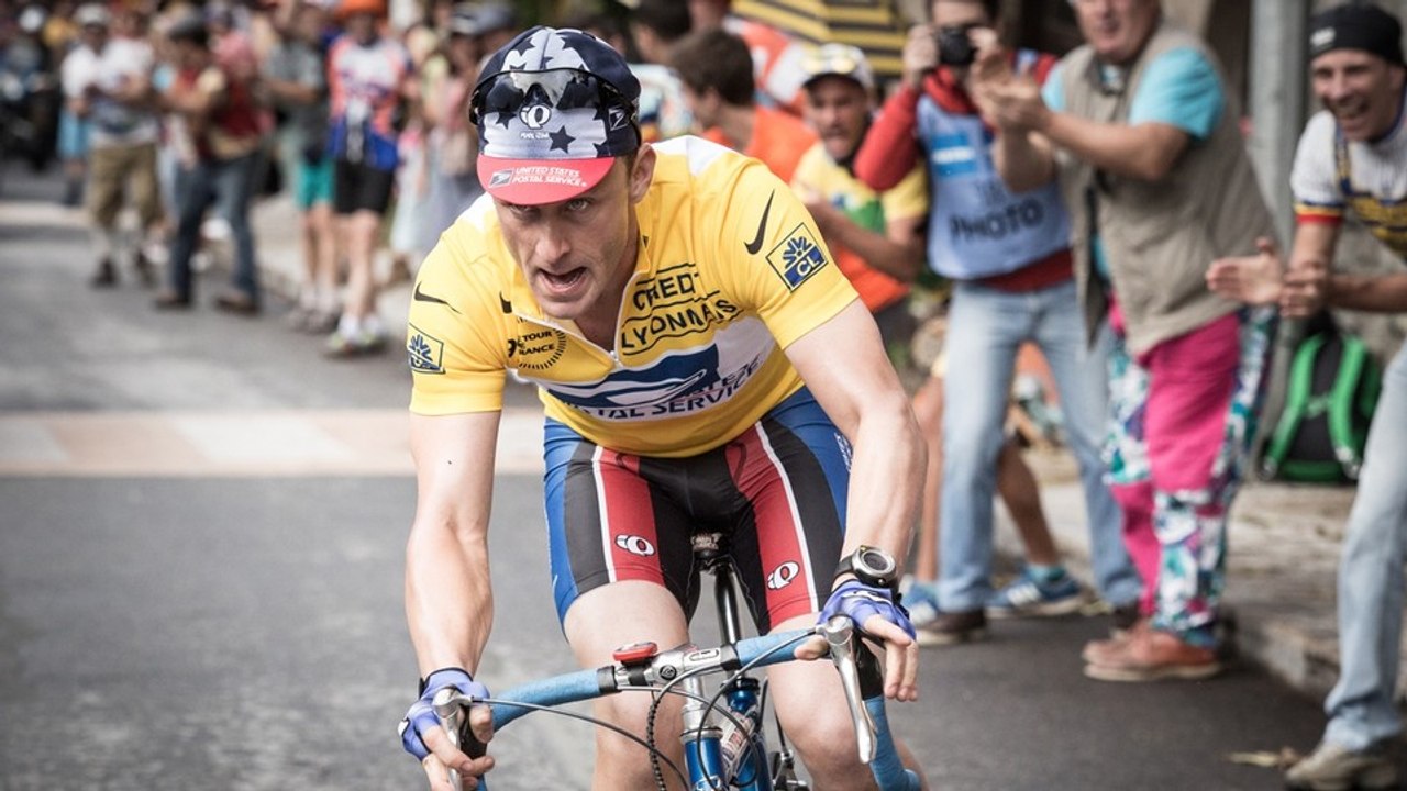 Um jeden Preis - Kino-Trailer: Ben Foster als Radprofi Lance Armstrong auf Doping