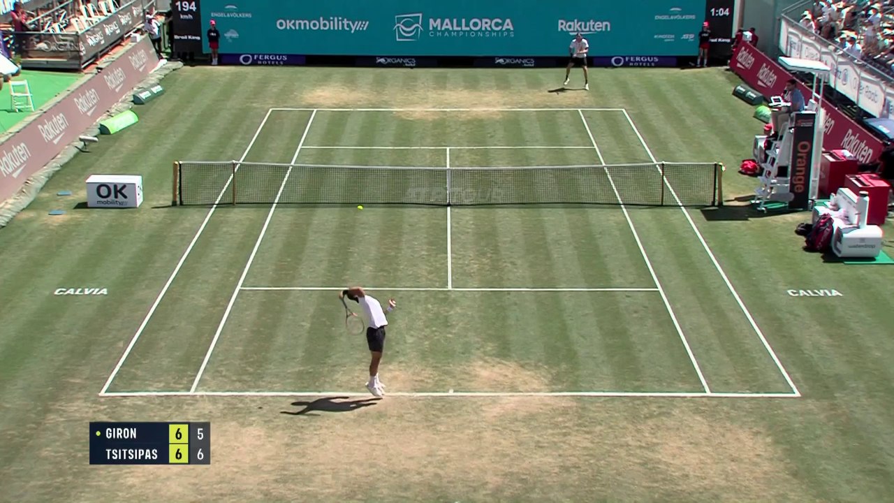Tsitsipas v Giron | ATP Mallorca | Match Highli...