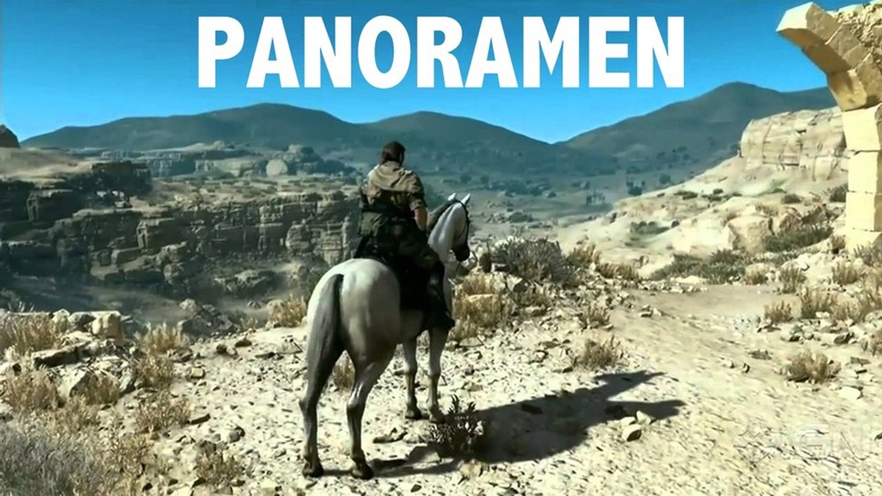 Metal Gear Solid 5 - Panoramen:Die Spielwelt in Ultra-Details