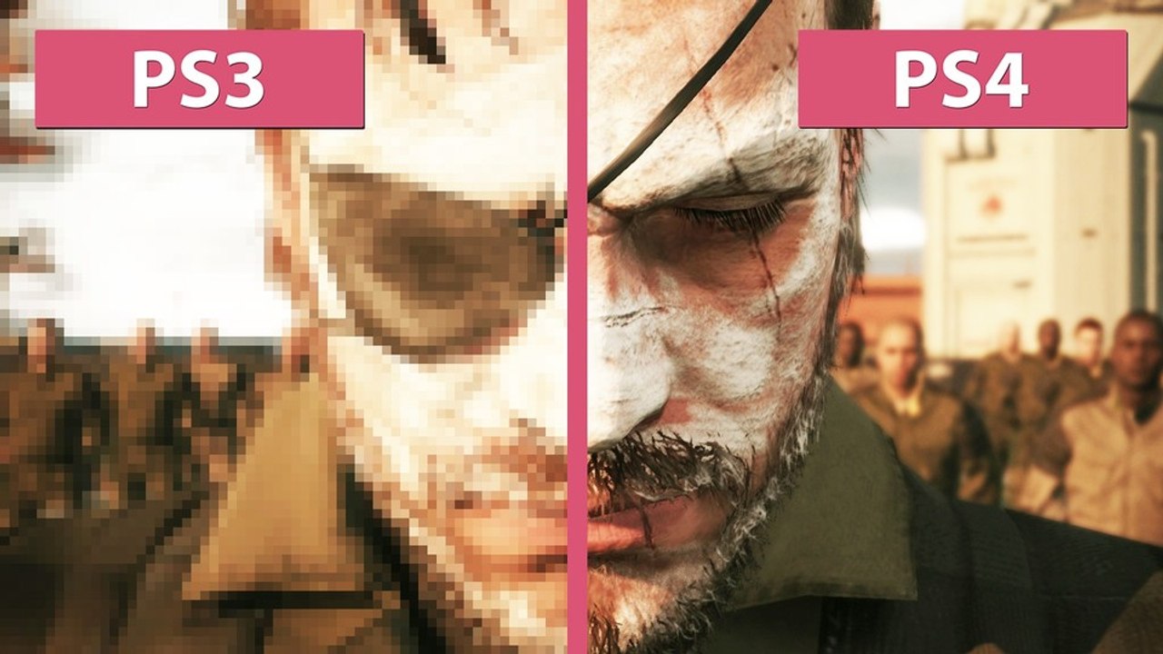 Metal Gear Solid 5: The Phantom Pain - PS3 und PS4 Versionen im Grafikvergleich