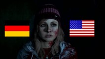 Until Dawn Sprachvergleich: Deutsch vs. Englisch - Wer kreischt besser?