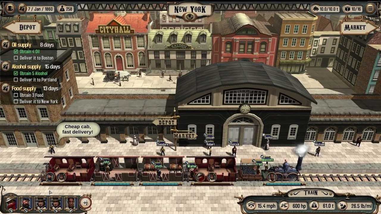 Bounty train - gameplay-trailer mit kommentaren