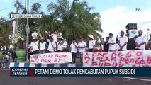 Petani di Jember Demo Tolak Pencabutan Pupuk Subsidi