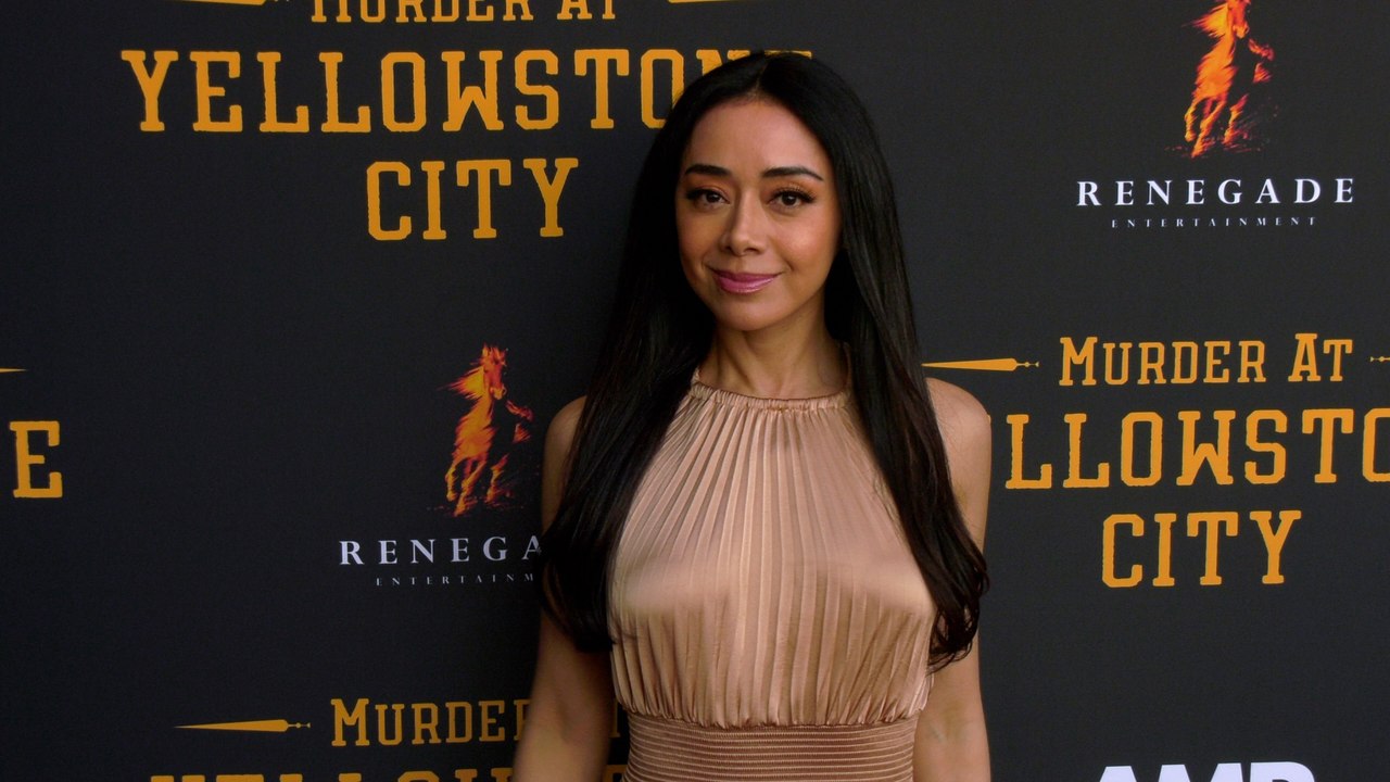 Aimee Garcia "Murder at Yellowstone City" Los Angeles Special Screening Red Carpet