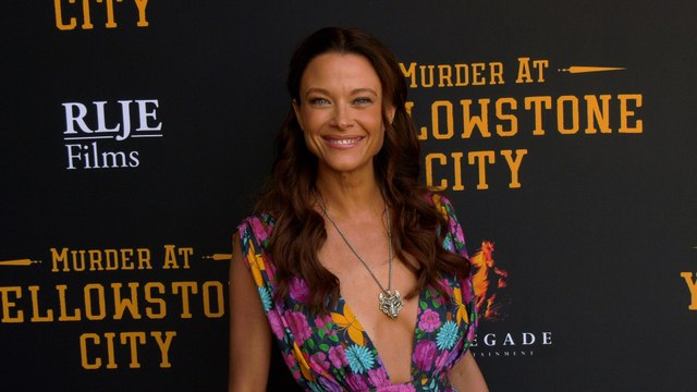 Scottie Thompson Murder at Yellowstone City Los Angeles Special Screening Red Carpet