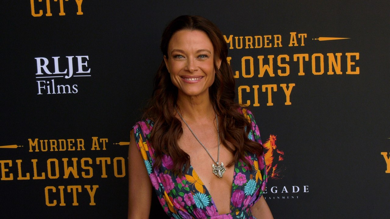 Scottie Thompson "Murder at Yellowstone City" Los Angeles Special Screening Red Carpet