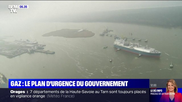 Stockage, terminal flottant... Le plan du gouvernement pour passer l’hiver sans gaz russe
