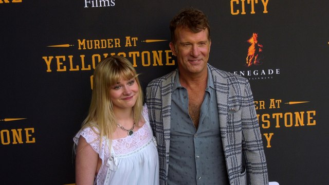 Harlow Jane and Thomas Jane Murder at Yellowstone City Los Angeles Special Screening Red Carpet