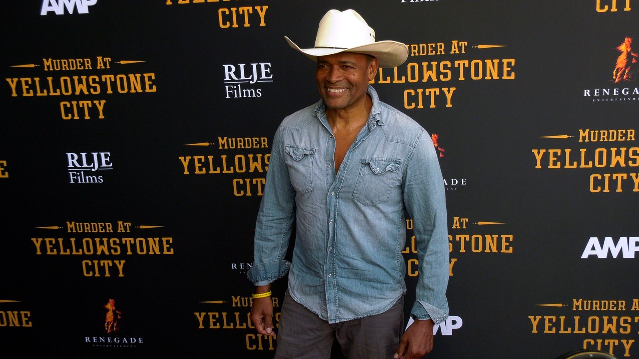 Mario Van Peebles "Murder at Yellowstone City" Los Angeles Special Screening Red Carpet