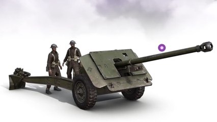 Company of Heroes 2: The British Forces - Einheitenvorstellung: Geschützstellungen