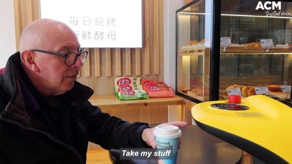 Robot waiter delivers coffee in Canberra cafe | June 24, 2022 | ACM