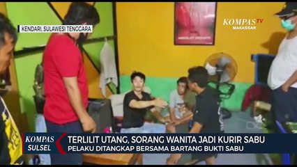 Terlilit Utang, Seorang Wanita Jadi Kurir Sabu