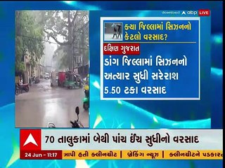રાજ્યમાં મેઘરાજાની એન્ટ્રી, કયા જિલ્લામાં સિઝનનો કેટલો નોંધાયો વરસાદ?, જુઓ આ વીડિયો