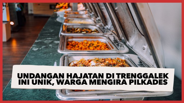 Undangan Hajatan di Trenggalek Ini Unik, Warganet Mengira Pemilihan Kepala Desa