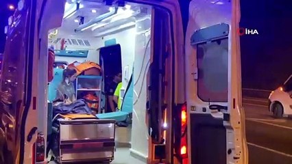 TEM’de kamyonet ile hafif ticari araç çarpıştı: Çok sayıda yaralı var