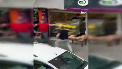 Yabancı uyruklu şehir eşkıyası hesabı ödemedi, ortalık karıştı!