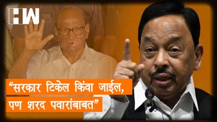 “सरकार टिकेल किंवा जाईल, पण शरद पवारांबाबत…”; Rane यांनी दिलेल्या धमकीवजा इशाऱ्यावरुन Raut संतापले |