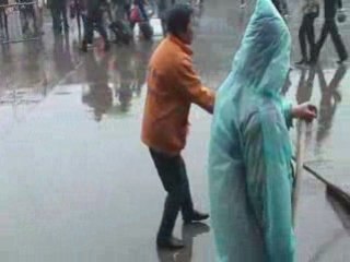 Xian-Xi'An Gare Ferroviaire Pluie A≠C