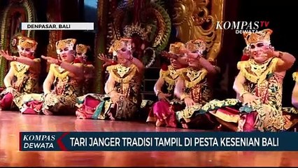 Tari Janger Tradisi Tampil Di Pesta Kesenian Bali Ke-44