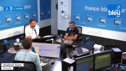 Invité de 8h20: Stéphane Galas, auteur du polar "Les ombres de Salem" - France Bleu Azur (24/06/2022)