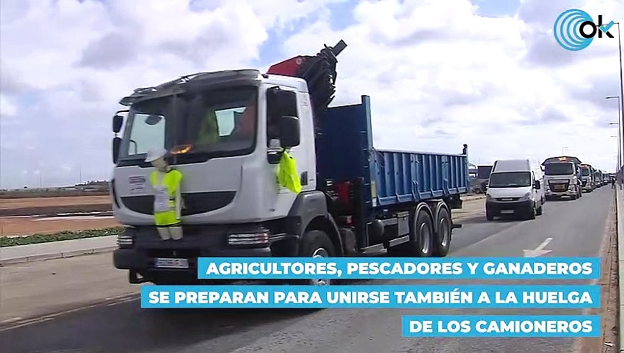 Vuelve el caos: camioneros, agricultores, ganaderos y pescadores ultiman una huelga para bloquear el país