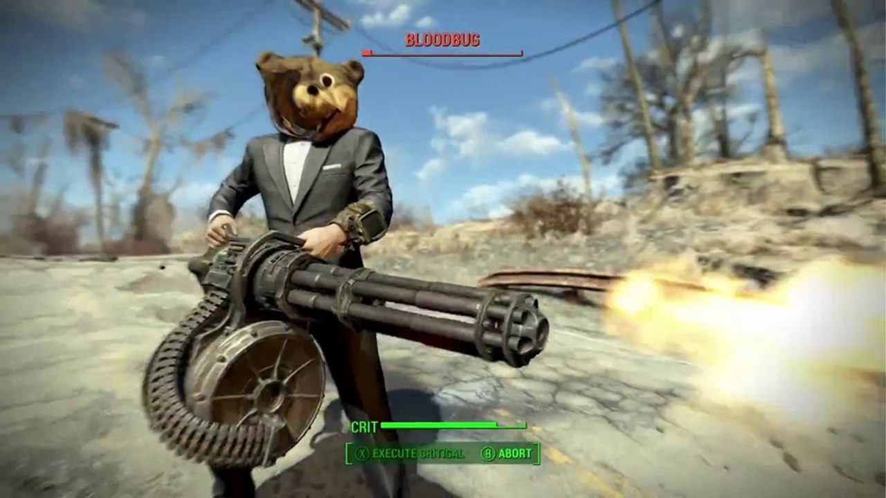Fallout 4  - Combat-Gameplay Zusammenschnitt