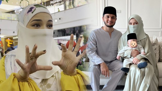 Neelofa sorok muka anak elak orang kerumun… tunggulah Bilal besar sikit!