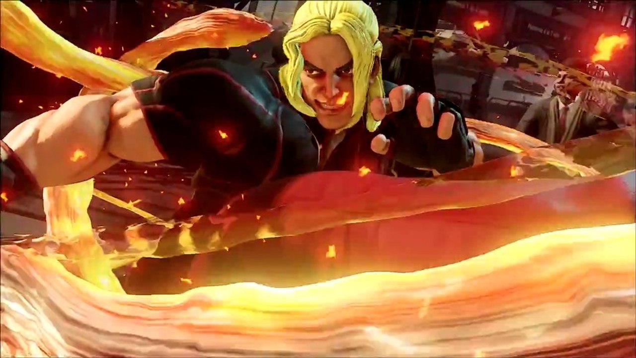 Street Fighter 5 - Gameplay-Trailer zur Ankündigung von Ken