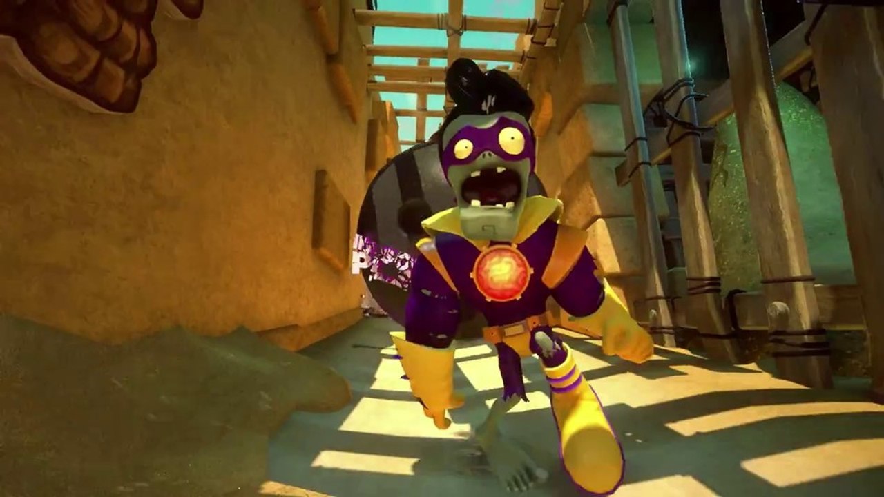 Plants vs. Zombies Garden Warfare 2 - Ingame-Trailer zeigt Karte »Seeds of Time«