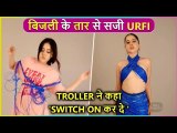 Urfi Javed Gets Brutually Trolled For Wearing Dress Made Of Wires