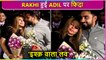 Rakhi Sawant Showers Love On Boyfriend Adil Khan | Cute Moments