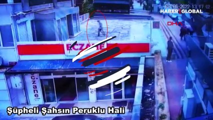 Peruklu hırsız kamera kayıtlarıyla yakalandı