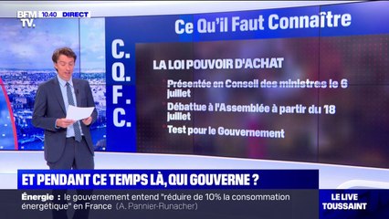 Le gouvernement fonctionne-t-il normalement en ce moment ?