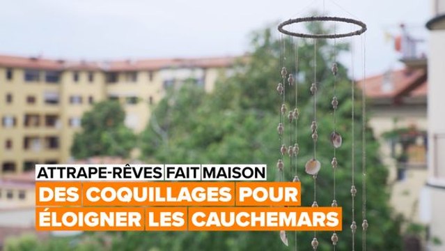 Un attrape-rêves en coquillages pour vous protéger la nuit