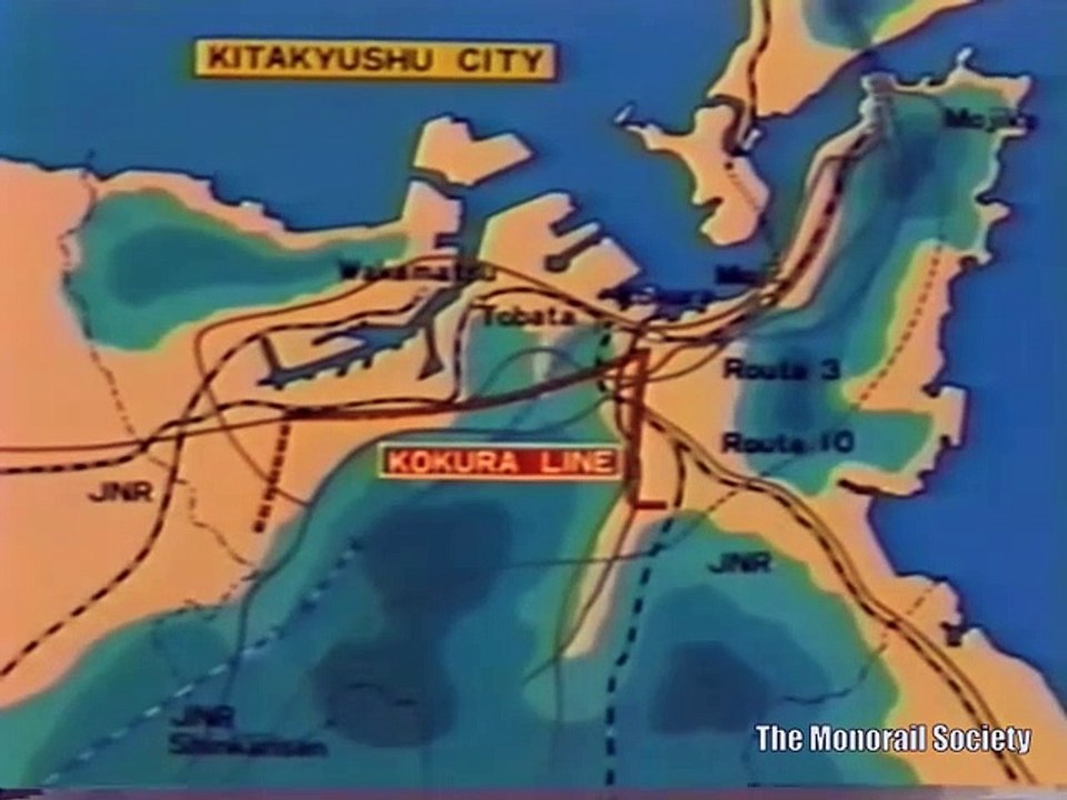 Kitakyushu Monorail - Documentary (1985) 北九州市モノレール_HIGH