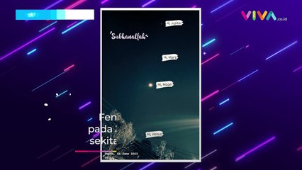 Fenomena Planet Sejajar 24 Juni 2022