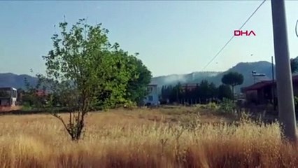 Marmaris'teki orman yangınında 4. gün