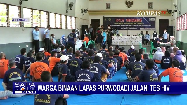 Dinas Kesehatan Grobogan Gelar Tes HIV/AIDS untuk Warga Binaan Lapas Purwodadi